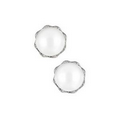 Pearl Stud Earrings w/ 10 Mm Faux Pearls